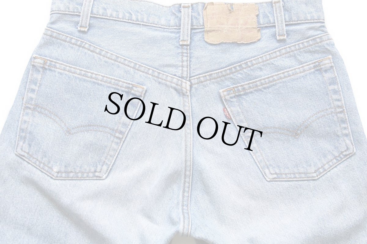 画像5: 80s USA製 Levi'sリーバイス 505 デニムパンツ W31 L36★152 (5)