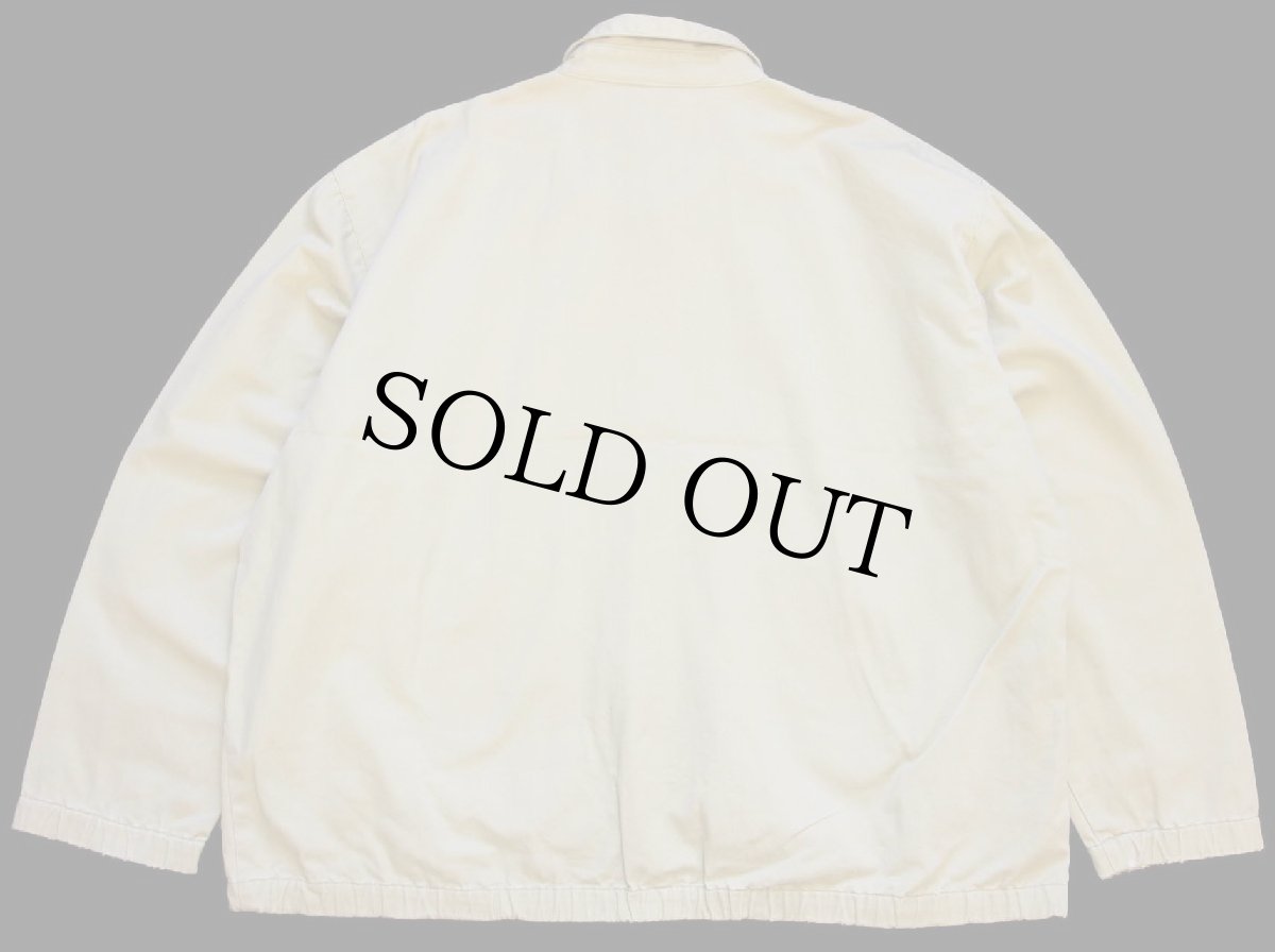 画像2: 90s ポロ ラルフローレン ワンポイント チンスト付き コットンジャケット ライトカーキ XL (2)