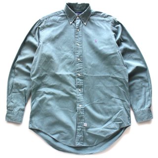 90s ラルフローレン BIG SHIRT ワンポイント ポケット付き