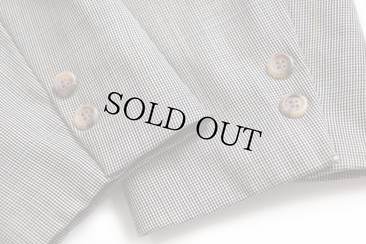 画像6: 90s USA製 BROOKS BROTHERSブルックスブラザーズ グレンチェック 3つボタン ウール テーラードジャケット★ブレザー (6)