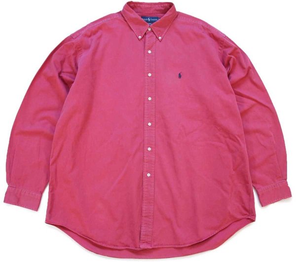 ⬇️Ralph Lauren ピンク ボタンダウンシャツ Ralph Lauren ピンク ボタンダウンシャツ - メルカリ