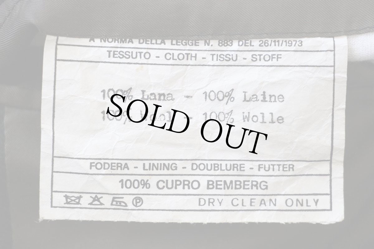 画像5: 80s d'Avenza タータンチェック 2つボタン ウール テーラードジャケット 41R★ブレザー (5)