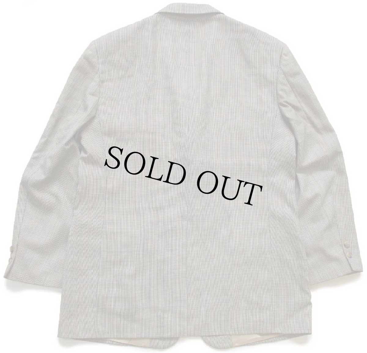 画像2: 90s USA製 BROOKS BROTHERSブルックスブラザーズ グレンチェック 3つボタン ウール テーラードジャケット★ブレザー (2)