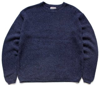 USA製 古着 80's LLBean 織り柄 コットン ニット セーター