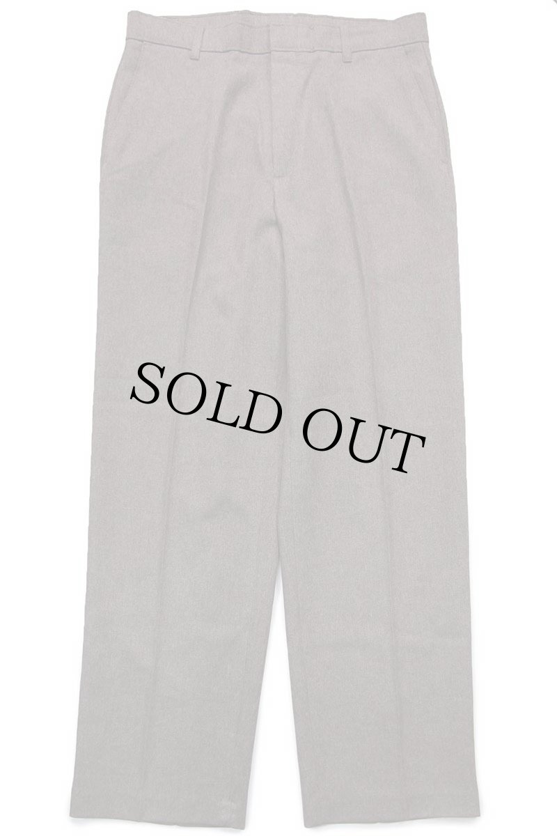 画像2: 00s Levi'sリーバイス ACTION SLACKS スラックス ポリエステルパンツ 杢グレーブラウン w32 L30★スタプレ (2)