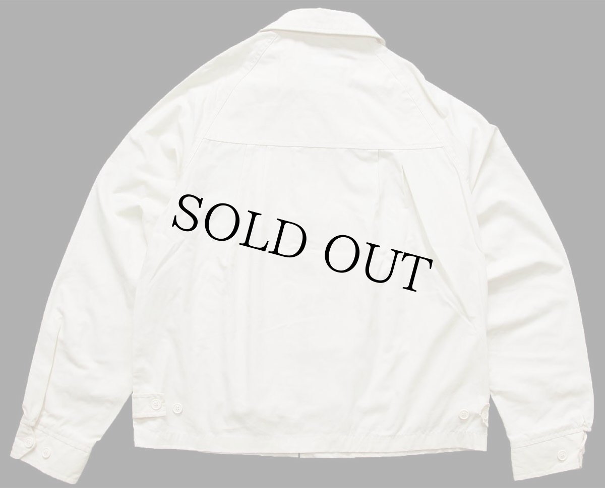 画像2: 90s McGREGORマクレガー チンスト付き ドリズラージャケット アイボリー M (2)