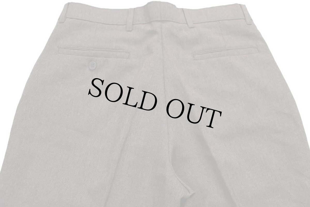 画像5: 00s Levi'sリーバイス ACTION SLACKS スラックス ポリエステルパンツ 杢グレーブラウン w32 L30★スタプレ (5)