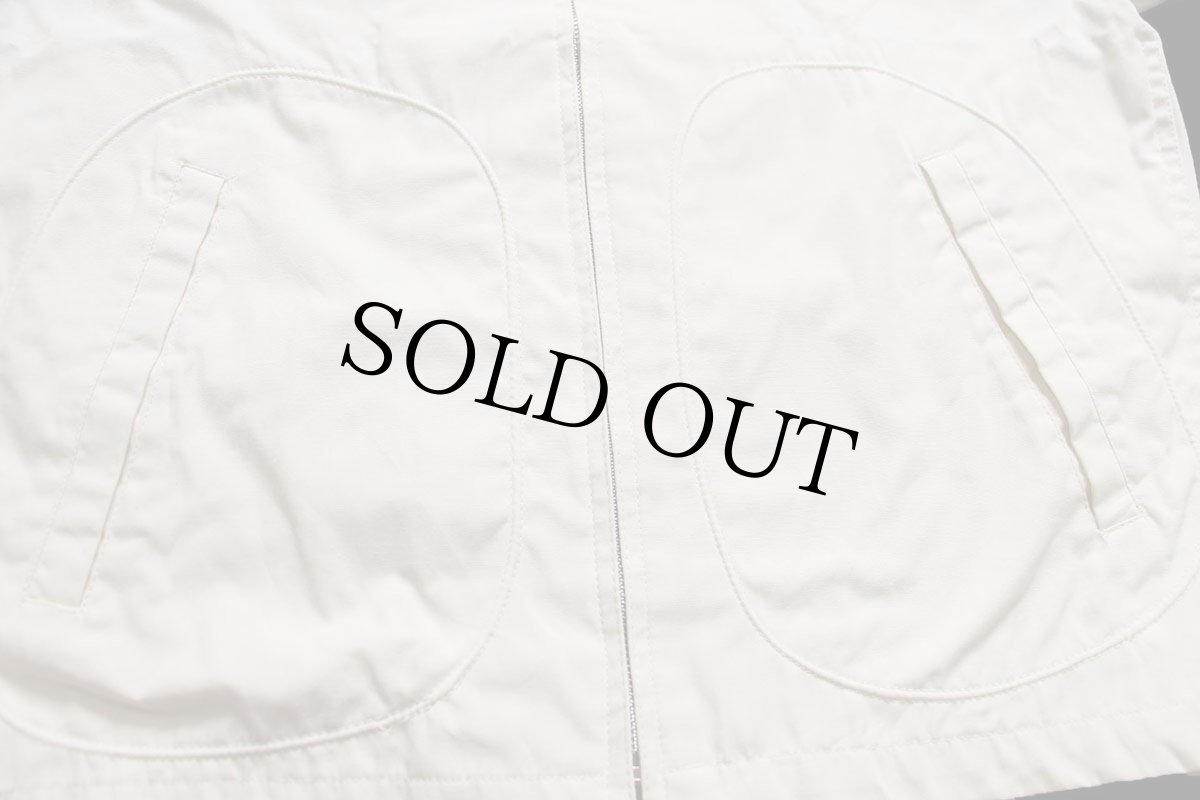 画像5: 90s McGREGORマクレガー チンスト付き ドリズラージャケット アイボリー M (5)