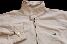 画像3: 80s JCPenney The Fox ワンポイント ハリントンジャケット カーキ XL (3)