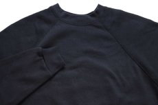 画像3: 90s USA製 TULTEX 無地 スウェット 黒 M★ブランク (3)
