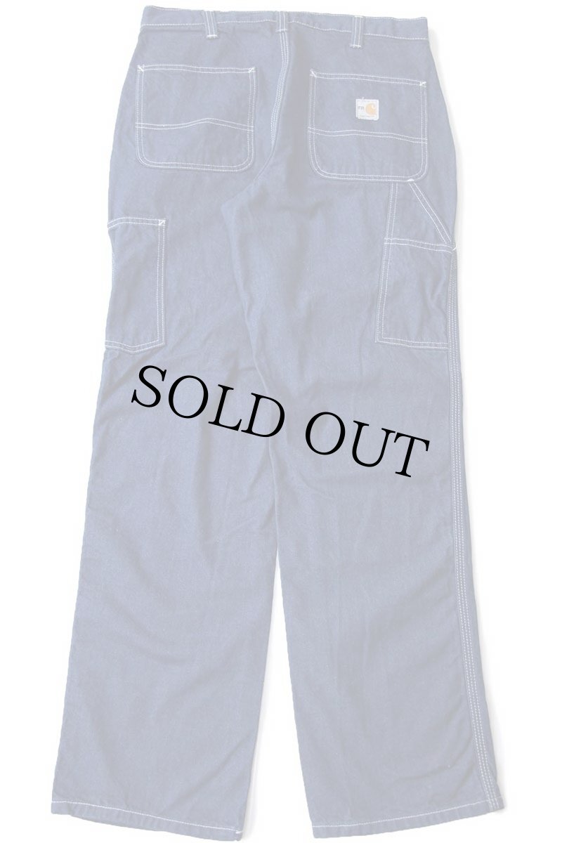 画像3: メキシコ製 carharttカーハート FR デニム ペインターパンツ w32 L32★C (3)
