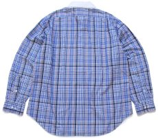 画像2: 90s ポロ ラルフローレン REGENT マドラスチェック ワイドカラー クレリック コットンシャツ 17 (2)