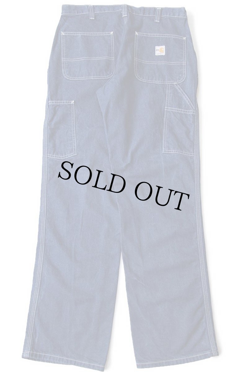 画像3: メキシコ製 carharttカーハート FR デニム ペインターパンツ w32 L32★B (3)
