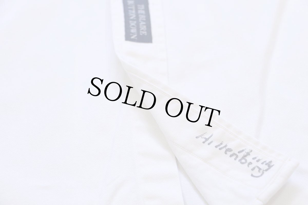 画像5: 00s ラルフローレン BLAIRE ワンポイント ボタンダウン コットンツイルシャツ アイボリー★01 特大 (5)