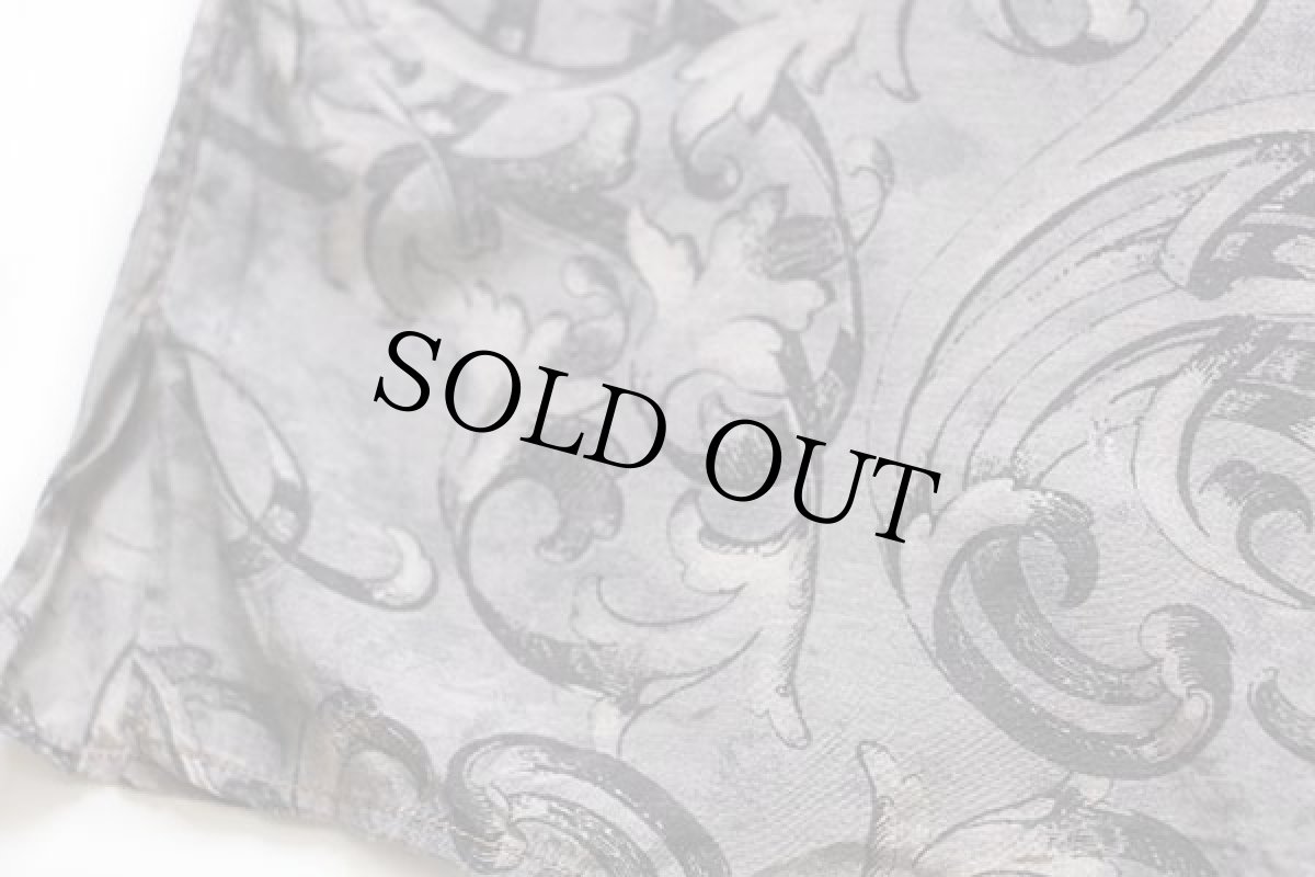 画像7: 90s イタリア製 VESTIUM OFFICINA アート 総柄 レーヨン混 シャツ 42 (7)