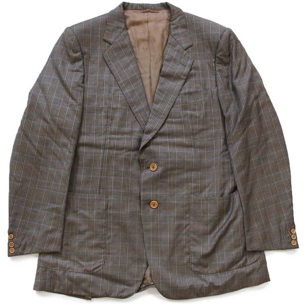 80s Burberrys PRORSUM バーバリー タータンチェック 2つボタン