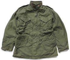 画像1: 70s 米軍 U.S.ARMY M-65 フィールドジャケット オリーブグリーン S-S (1)