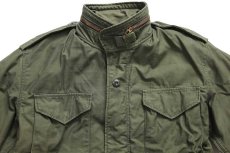 画像3: 70s 米軍 U.S.ARMY M-65 フィールドジャケット オリーブグリーン S-S (3)
