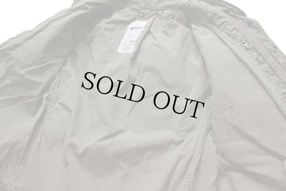 画像5: 80s 米軍 U.S.AIR FORCE パッチ付き M-65 フィールドジャケット XS-S (5)