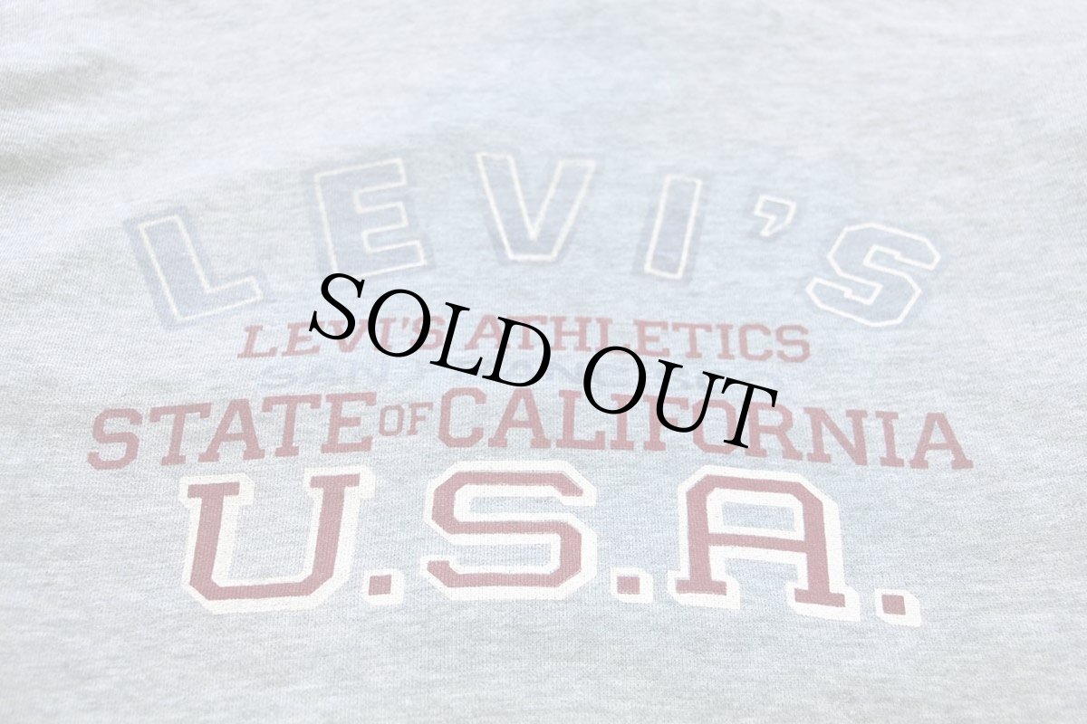 画像8: 90s Levi'sリーバイス リバーシブル スウェット×デニムジャケット 4ポケット★ユーロ (8)