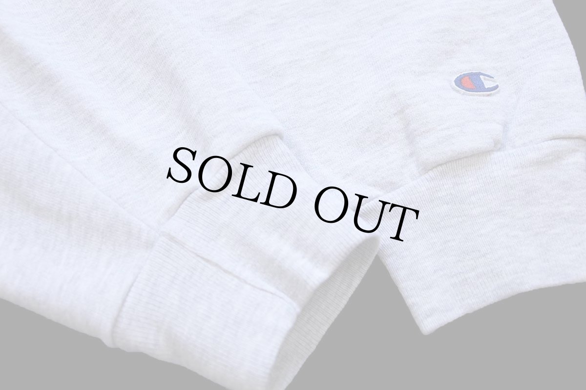 画像5: 00s メキシコ製 Championチャンピオン HARVARD 前V スウェット 杢ライトグレー XXL★特大 (5)