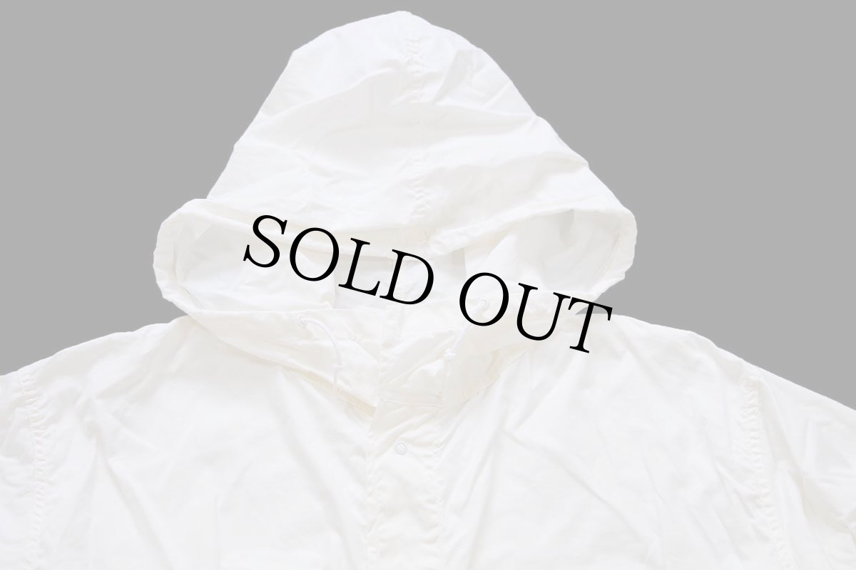 画像3: 80s 米軍 U.S.ARMY スノーカモ フィールド パーカー ホワイト L★B モッズコート フィッシュテール (3)