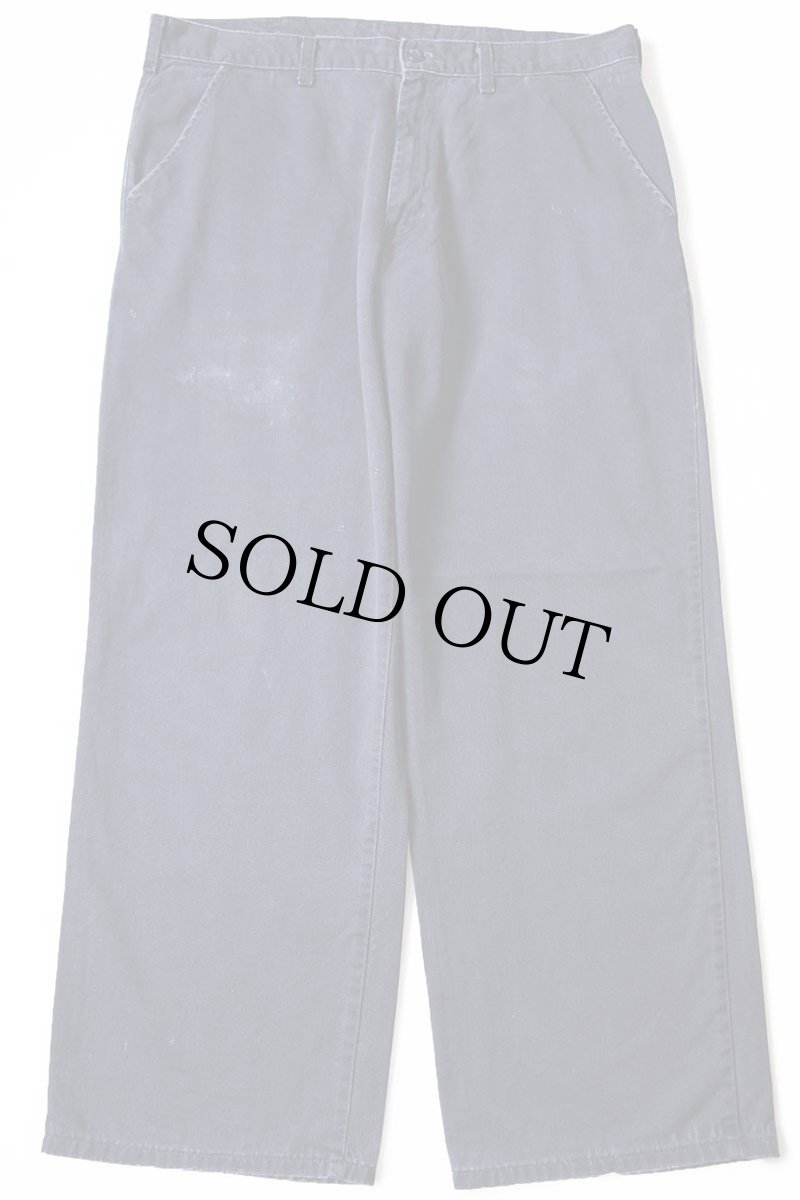 画像2: Dickies WORK ディッキーズ VOLKSWAGENフォルクスワーゲン ロゴ刺繍 コットン ワークパンツ 濃紺 W36 L30★A 874 (2)