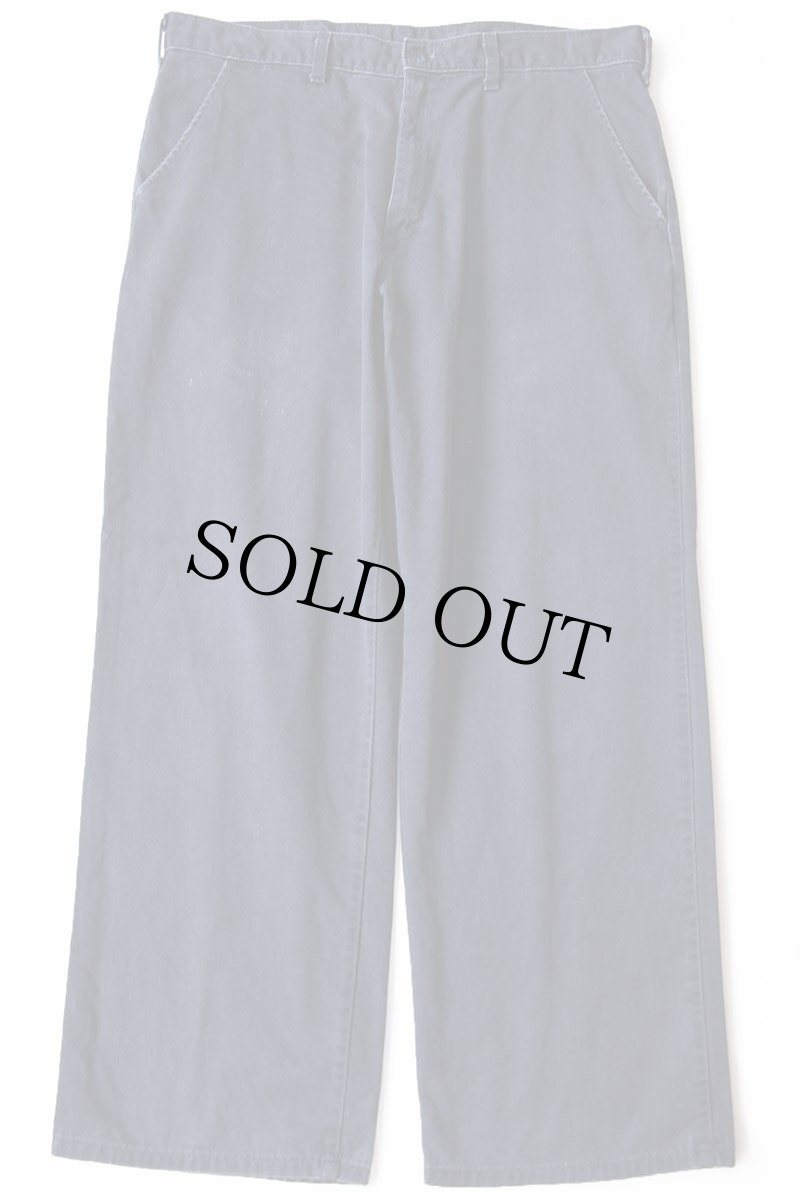 画像2: Dickies WORK ディッキーズ VOLKSWAGENフォルクスワーゲン ロゴ刺繍 コットン ワークパンツ 濃紺 w36 L30★B 874 (2)