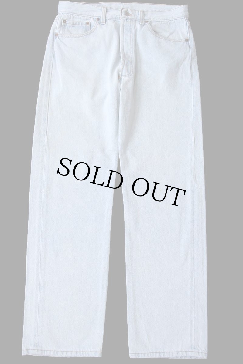 画像2: 90s USA製 Levi'sリーバイス 501 デニムパンツ アイスブルー W34 L30 (2)