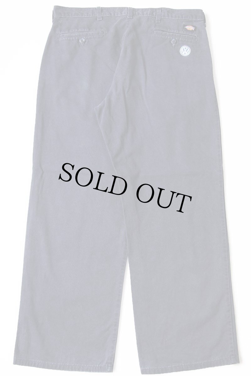 画像3: Dickies WORK ディッキーズ VOLKSWAGENフォルクスワーゲン ロゴ刺繍 コットン ワークパンツ 濃紺 w36 L30★B 874 (3)