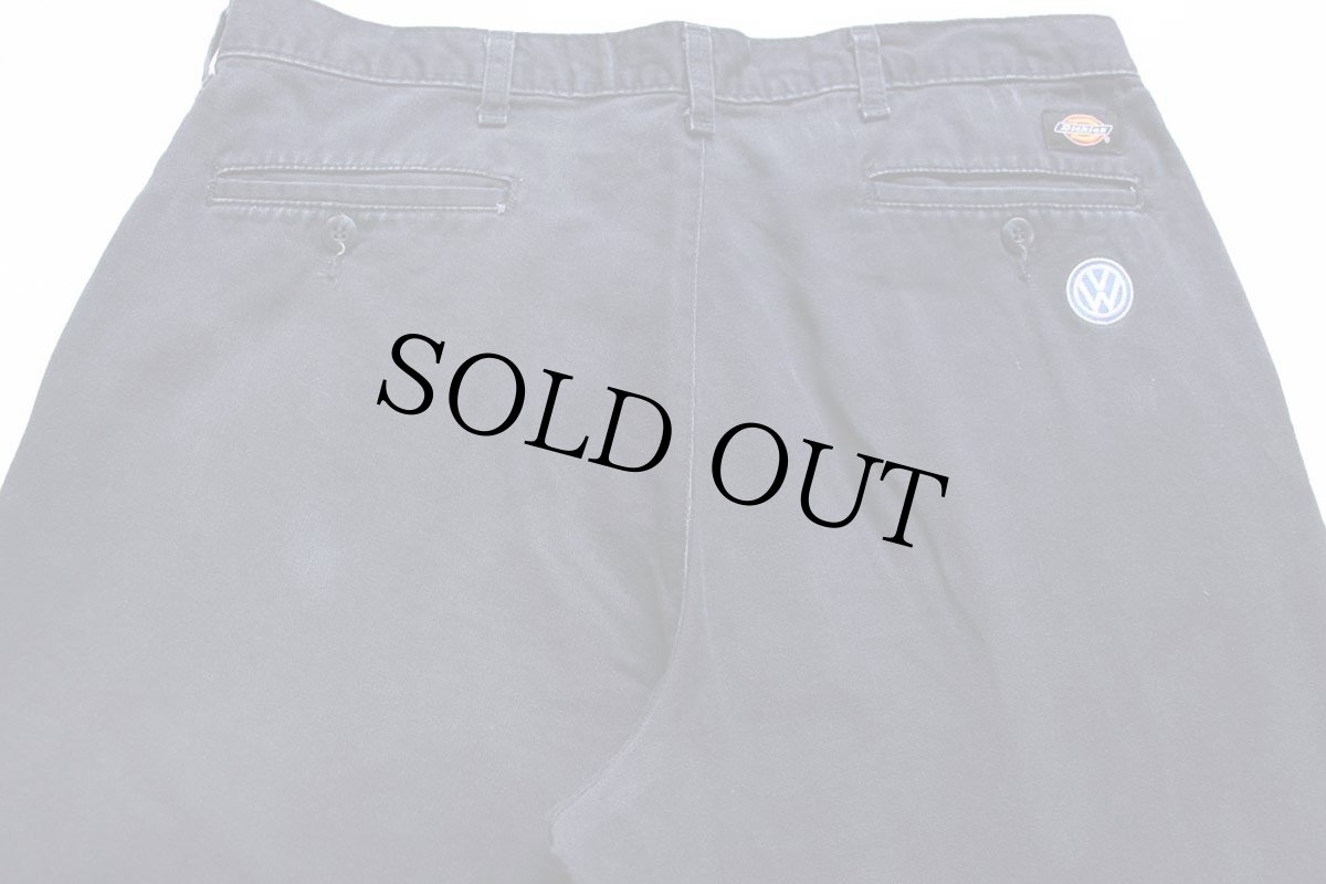 画像5: Dickies WORK ディッキーズ VOLKSWAGENフォルクスワーゲン ロゴ刺繍 コットン ワークパンツ 濃紺 W36 L30★A 874 (5)