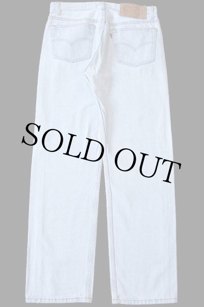 90s USA製 Levi'sリーバイス 501 デニムパンツ アイスブルー W34 L30