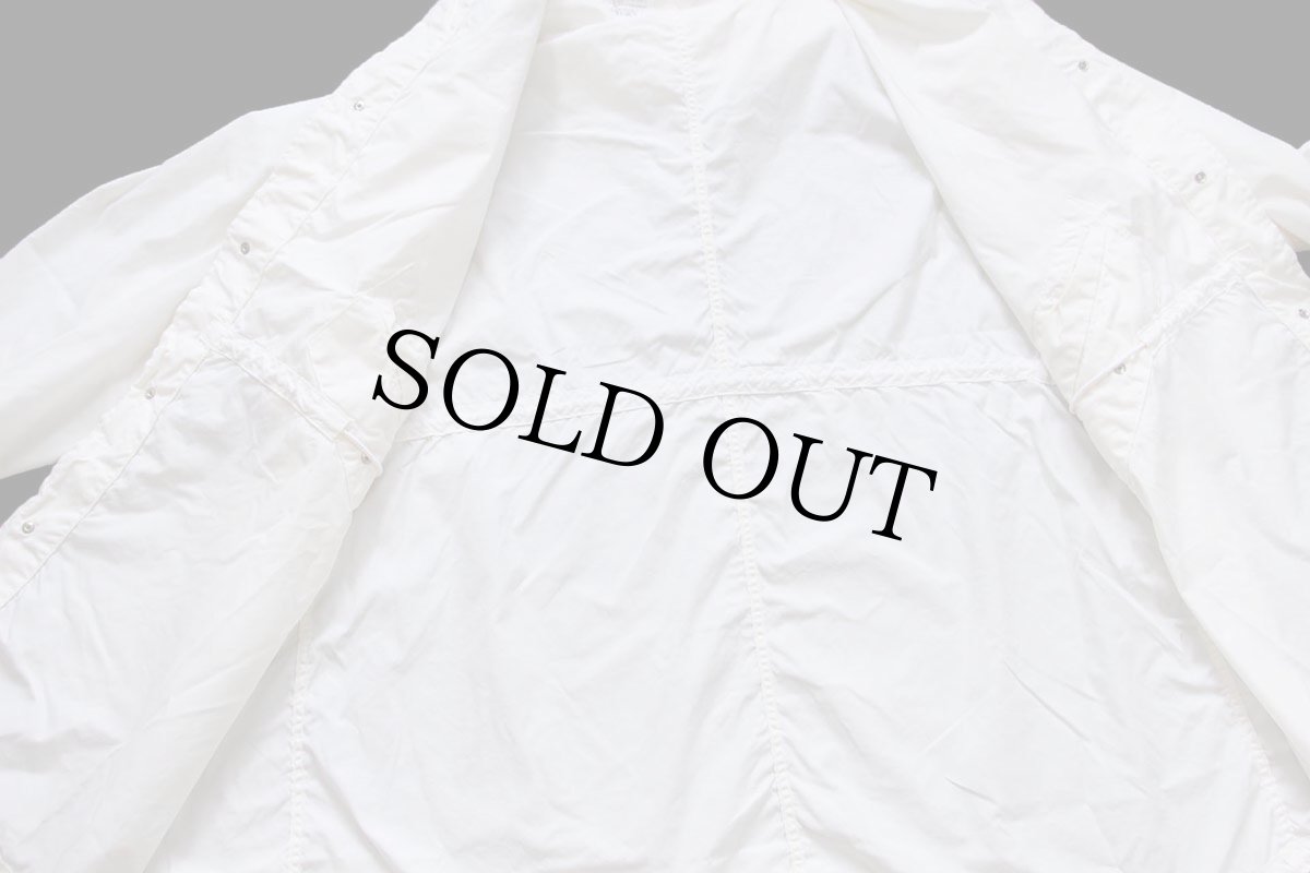 画像5: 80s 米軍 U.S.ARMY スノーカモ フィールド パーカー ホワイト L★B モッズコート フィッシュテール (5)