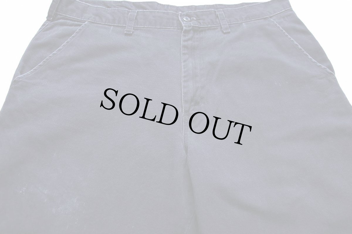 画像4: Dickies WORK ディッキーズ VOLKSWAGENフォルクスワーゲン ロゴ刺繍 コットン ワークパンツ 濃紺 W36 L30★A 874 (4)