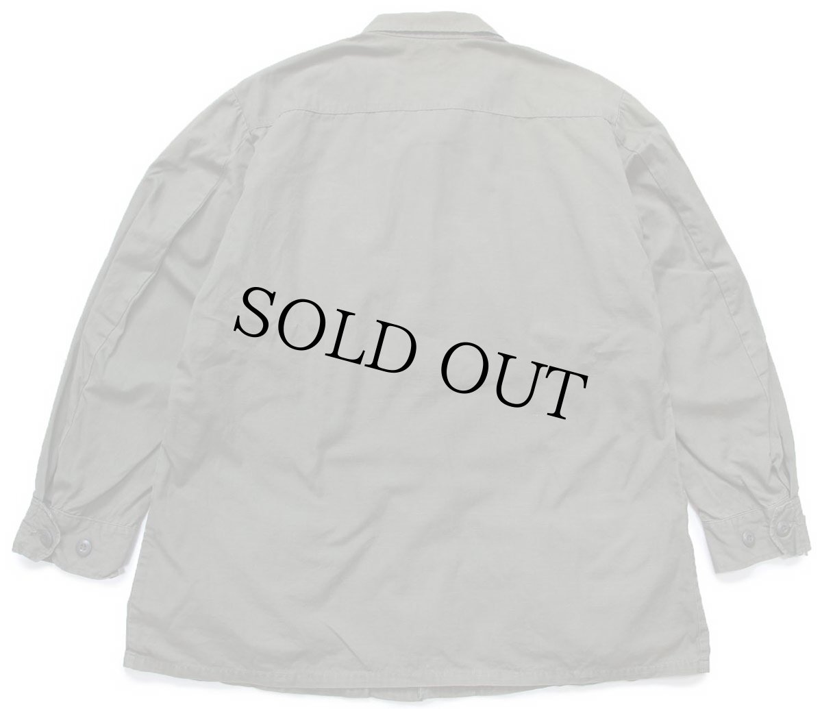 画像2: 60s 米軍 U.S.ARMY ジャングルファティーグジャケット オリーブグリーン L-R (2)