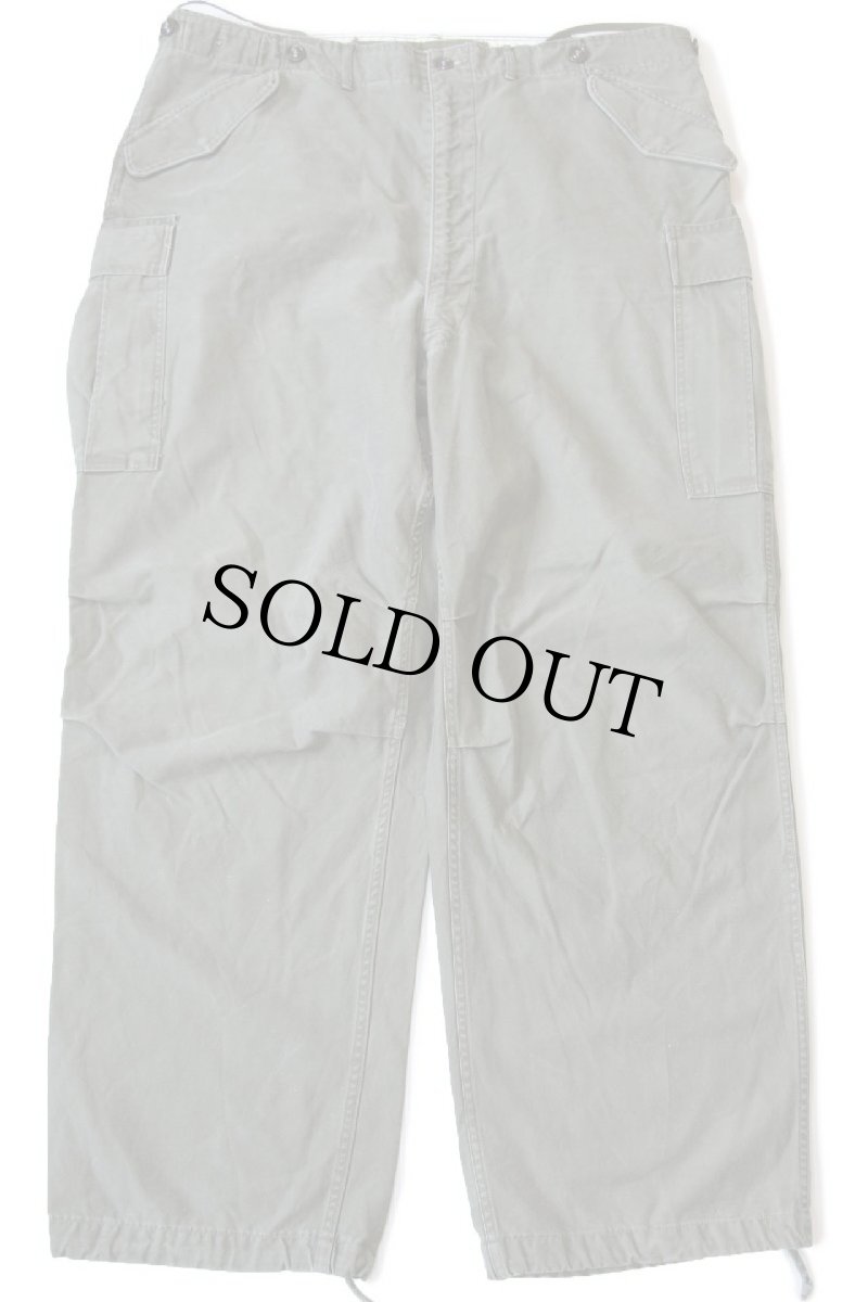 画像2: 50s 米軍 U.S.ARMY M-51 フィールドカーゴパンツ オリーブグリーン★特大 (2)