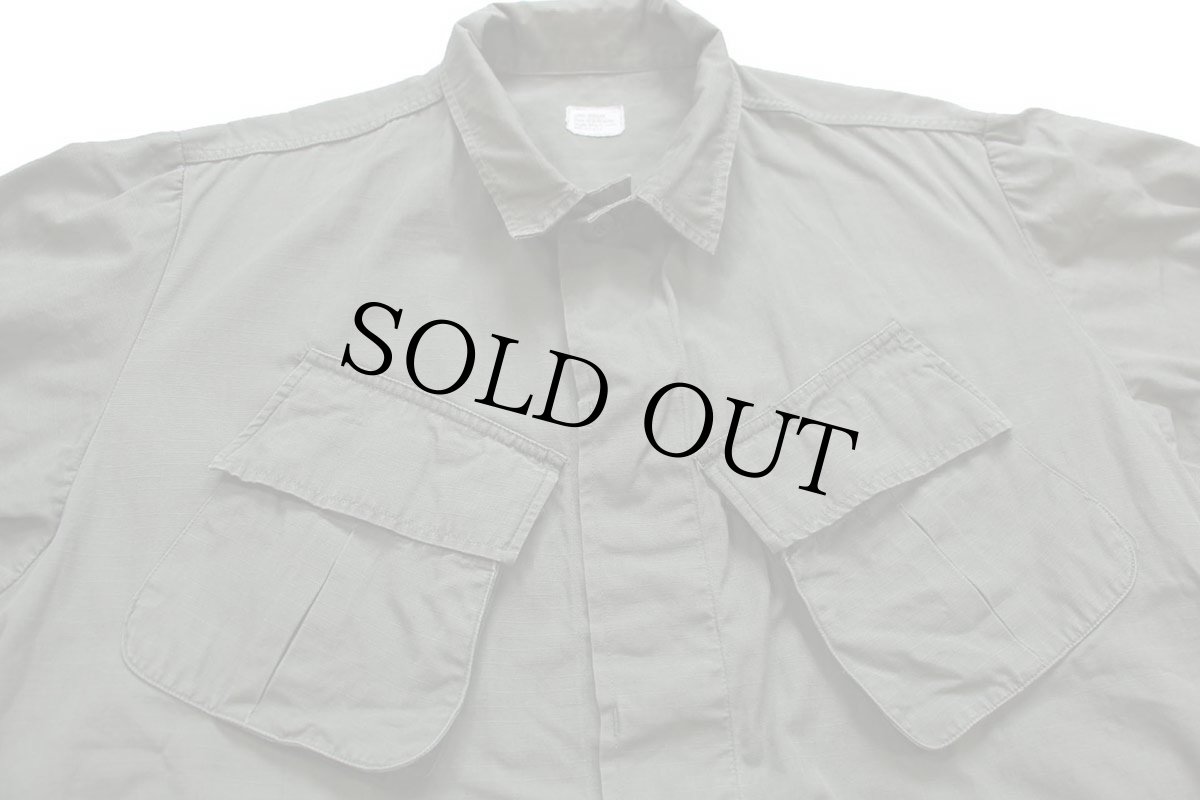 画像3: 60s 米軍 U.S.ARMY ジャングルファティーグジャケット オリーブグリーン L-R (3)