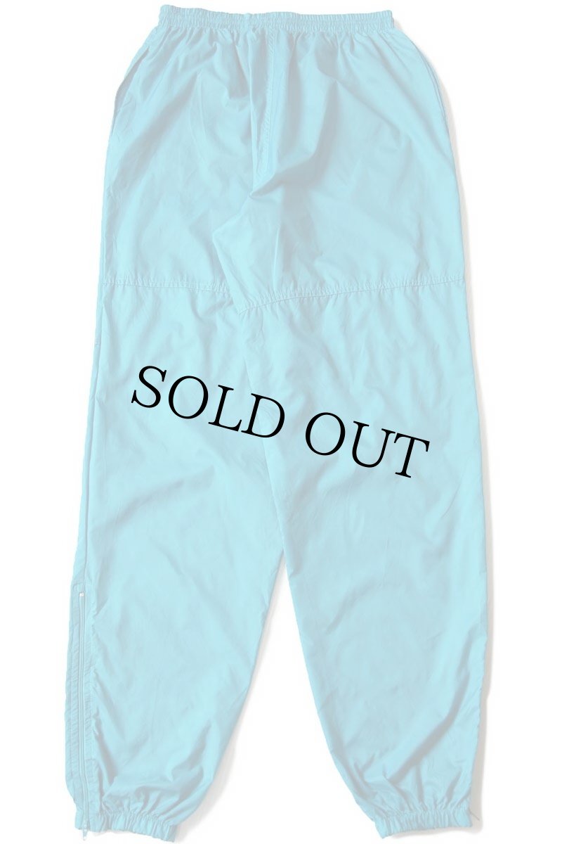 画像3: 90s NIKEナイキ ワンポイント ナイロンパンツ 青緑 M (3)