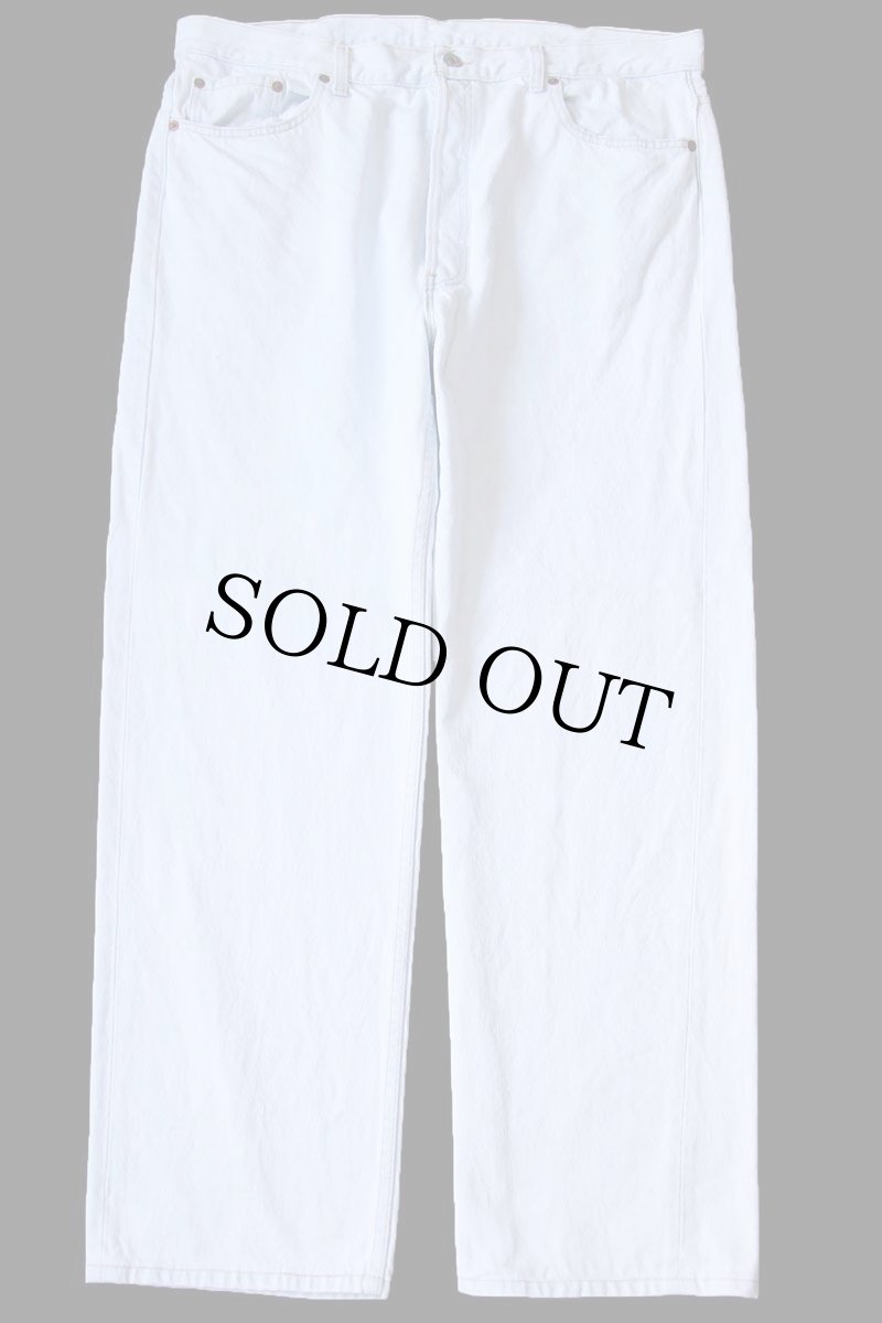 画像2: 90s USA製 Levi'sリーバイス 501 デニムパンツ アイスブルー W40 L30 (2)