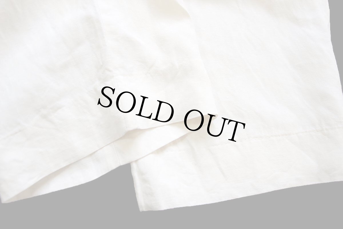 画像7: 00s ポロ ラルフローレン スラックス リネン×シルクパンツ アイボリー w38 (7)