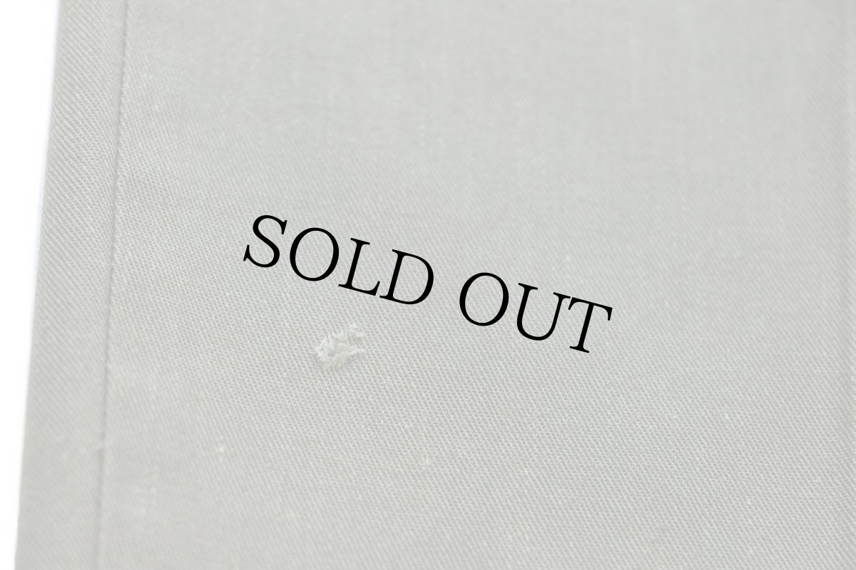 画像9: 70s 米軍 U.S.ARMY ユーティリティ ベイカーパンツ オリーブグリーン フェード w32 (9)