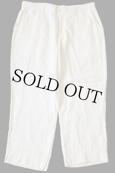 Polo by Ralph Lauren リネンスラックス アイボリー値下交渉可 Polo by Ralph Lauren リネンスラックス アイボリー値下交渉可