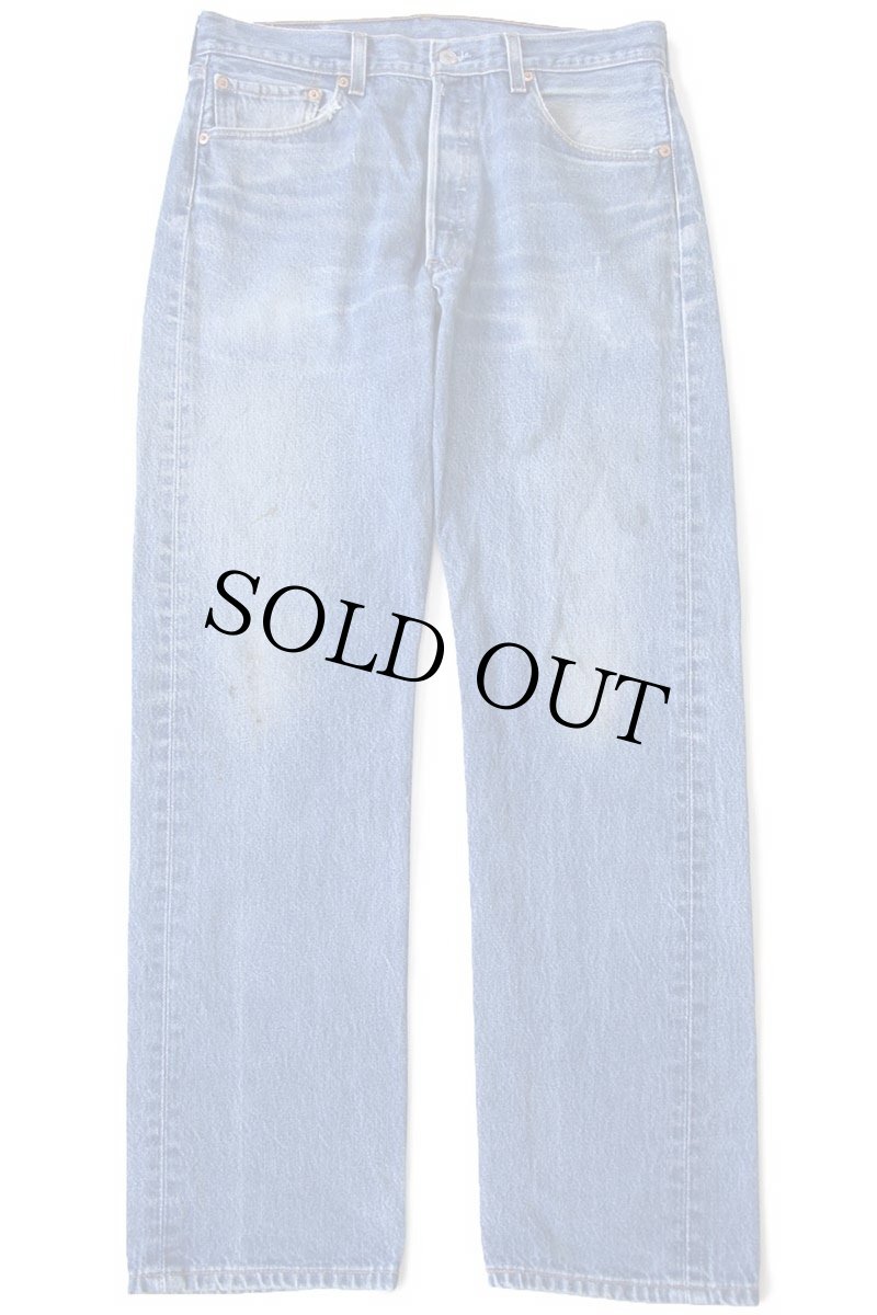 画像2: 00s メキシコ製 Levi'sリーバイス 501 デニムパンツ ヒゲ w34★160 (2)