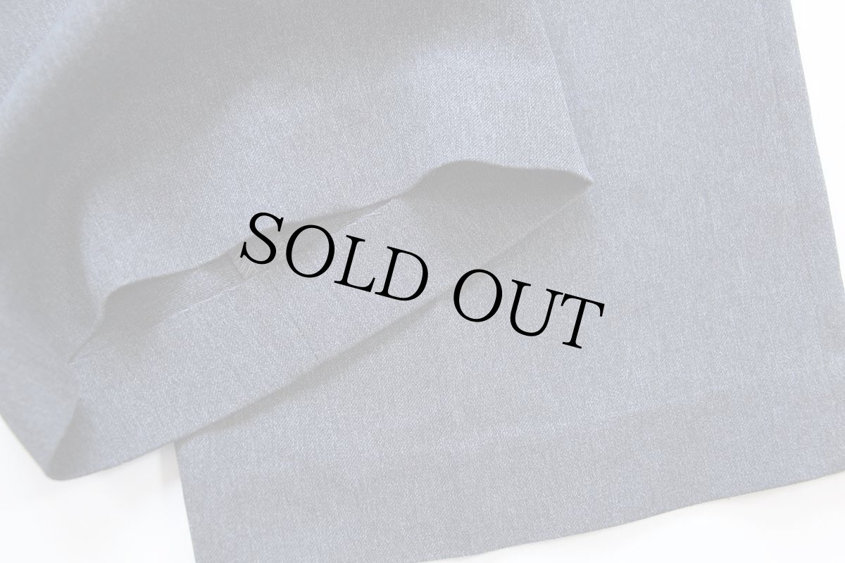 画像8: 80s Levi'sリーバイス Action Slacks STA-PRESTスタプレ フレア スラックス ポリエステルパンツ 杢グレー w36 (8)