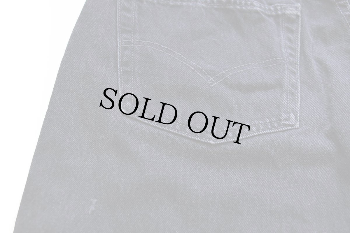 画像9: 90s オーストラリア製 Levi'sリーバイス 501 ブラック デニムパンツ W38 L34 (9)