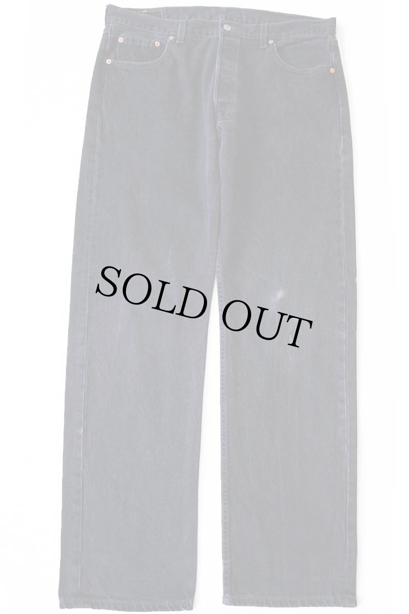 画像2: 90s オーストラリア製 Levi'sリーバイス 501 ブラック デニムパンツ W38 L34 (2)