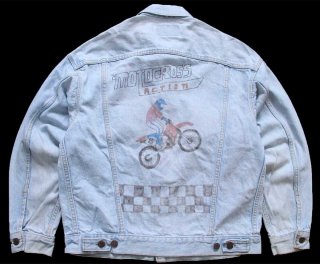 70s USA製 HONDAホンダ モトクロス メッシュジャージ M
