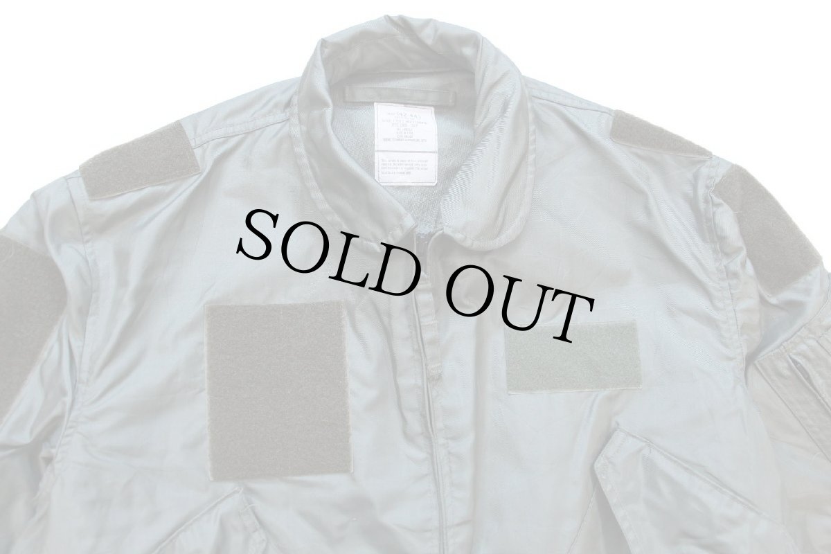 画像3: USA製 米軍 USAF CWU-36/P アラミド フライトジャケット セージグリーン L (3)