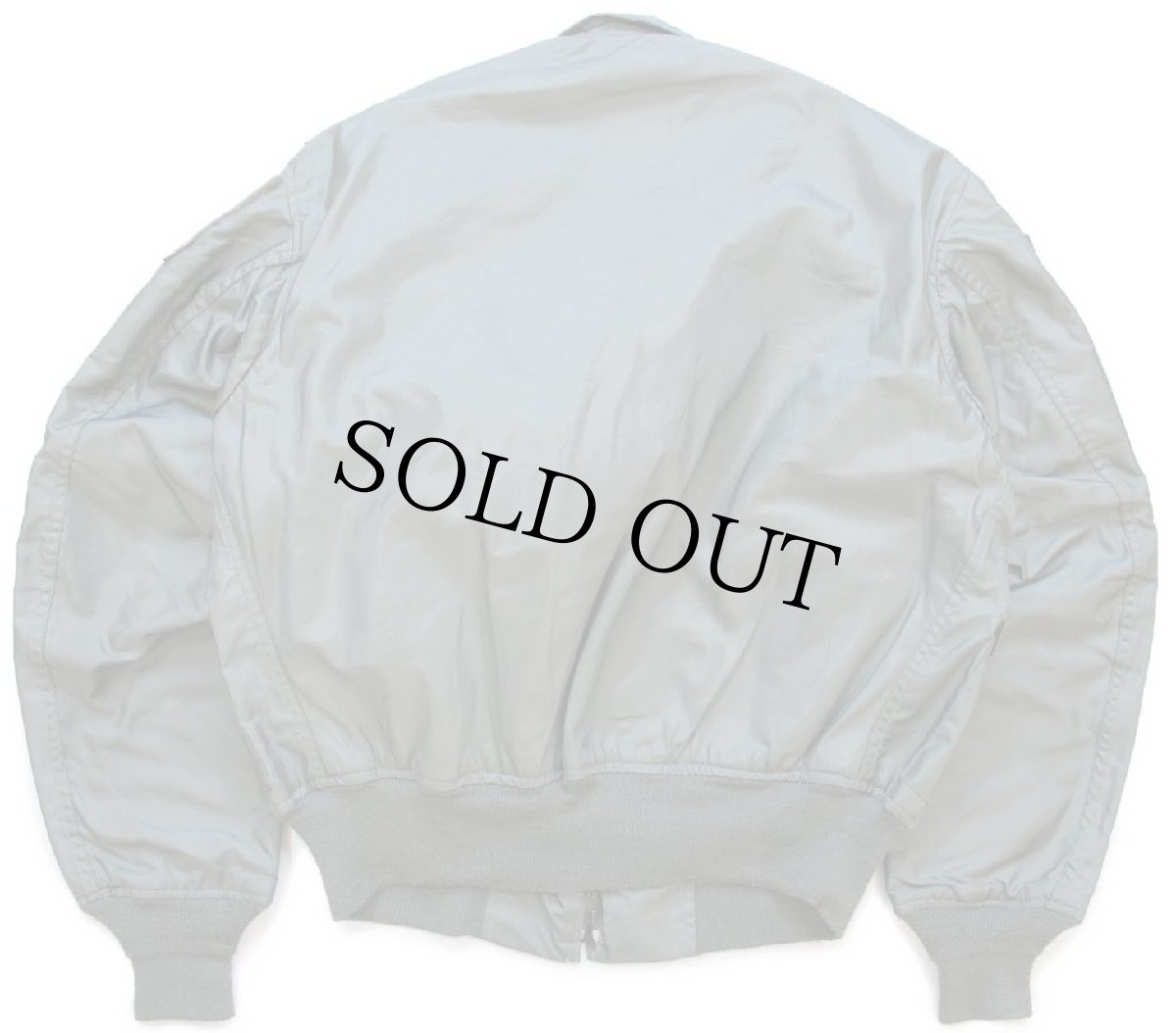 画像2: USA製 米軍 USAF CWU-36/P アラミド フライトジャケット セージグリーン L (2)