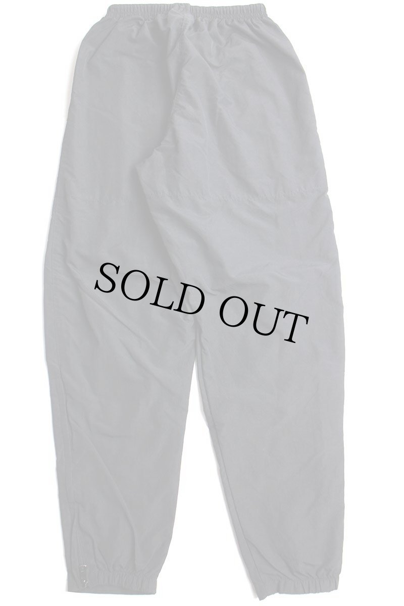 画像3: 11 米軍 U.S.ARMY ロゴ刺繍 APFU トレーニング ナイロンパンツ 黒 XL/S★74 IPFU (3)